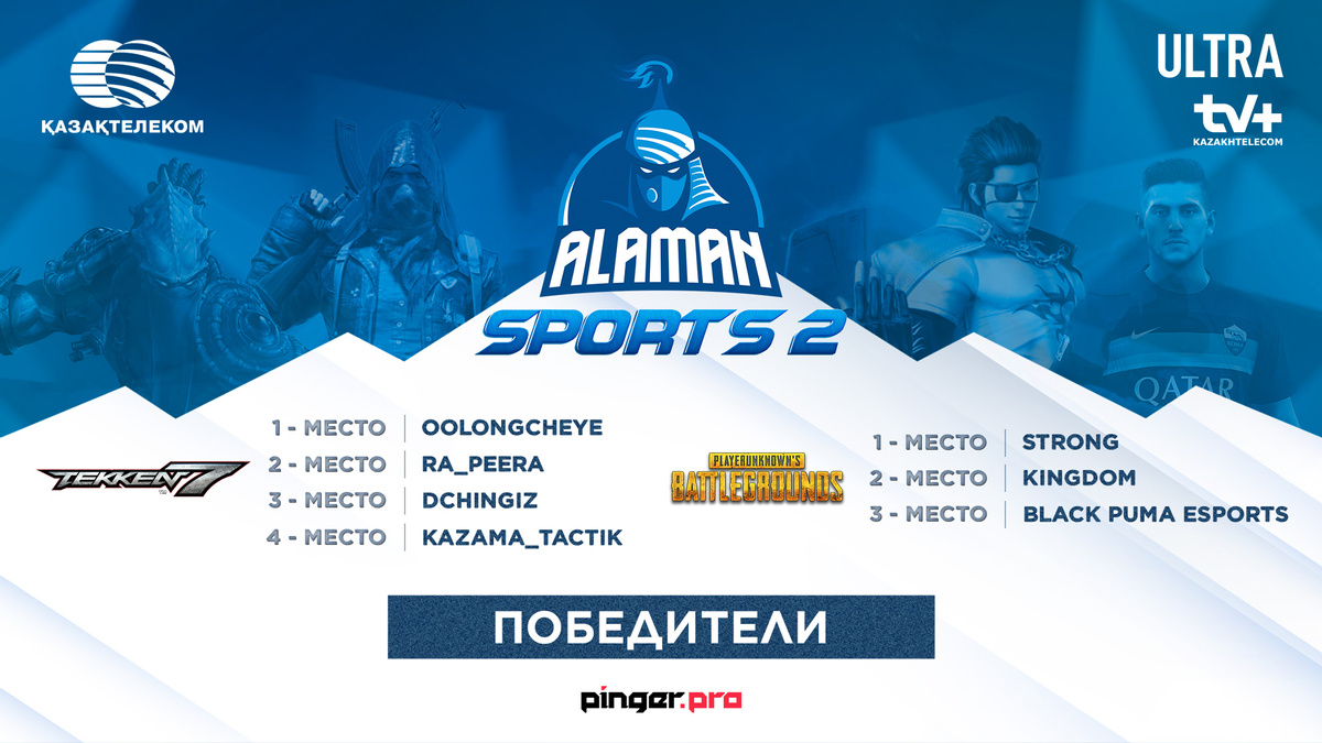 Встречаем победителей второго сезона ALAMAN Sports!
