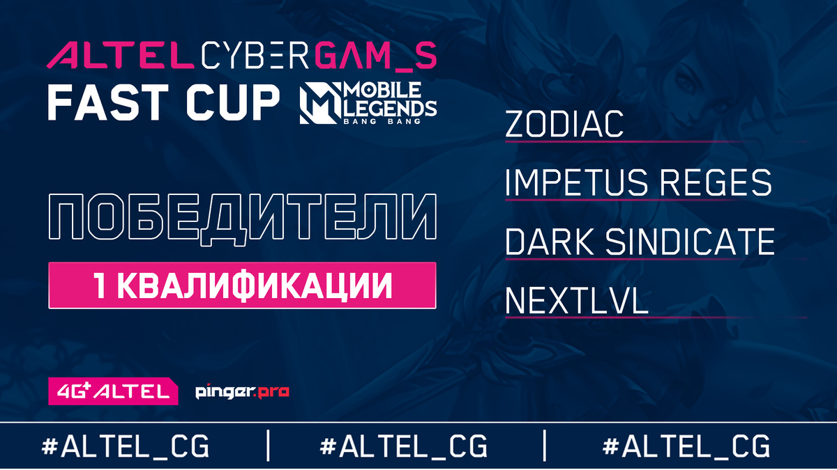 Первая квалификация ALTEL Cyber Games FastCup: MLBB завершена!